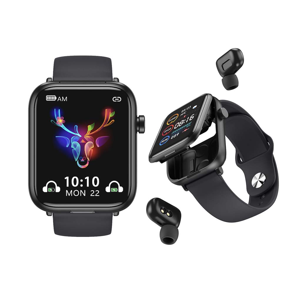X8TWS headset wireless ear buds smart bracelet watch band earbuds