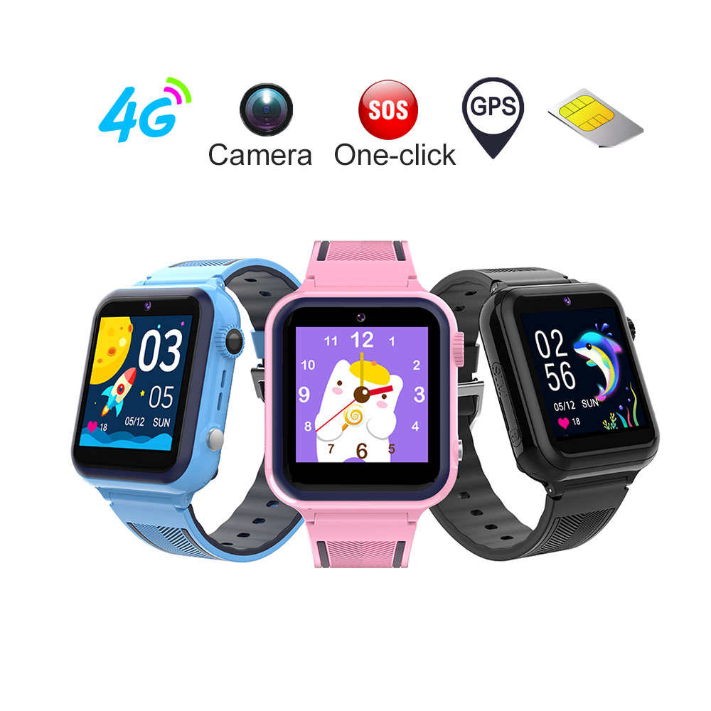 A13---Kids children elder safety LBS WIFI gps locating SOS reminder 4G camera HD Video call fitness sport monitor smart watch