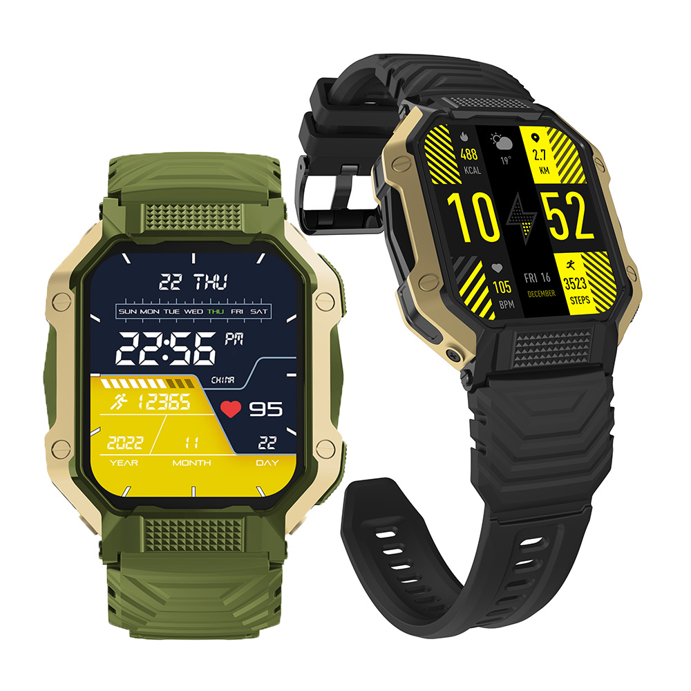 ZL69---Zinc alloy Shell 1.83 inch TET screen Games AI voice assistant ZL69 sport smartwatch BT call phone smart watch ZL69