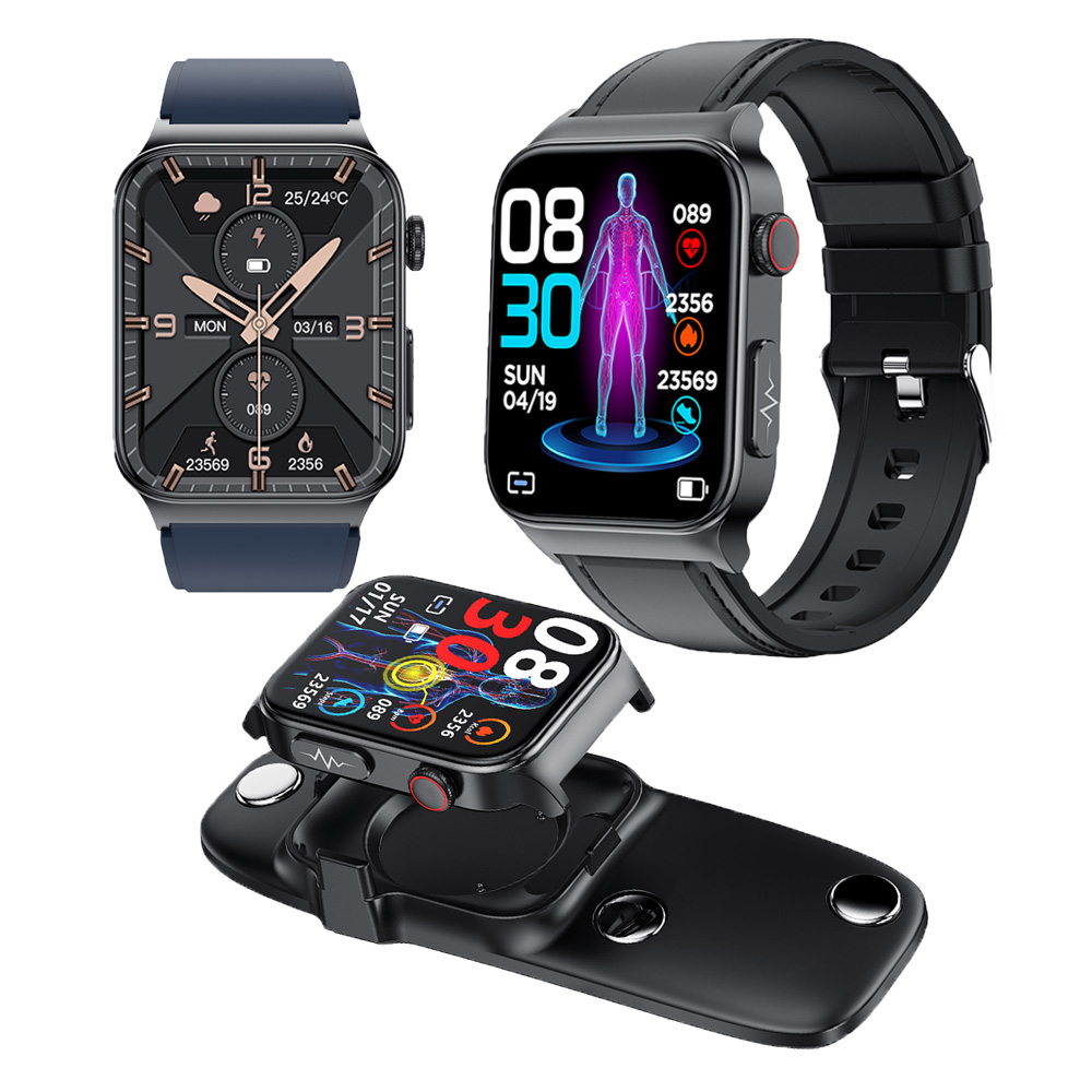 E500Smart watch diabetes smartwatch monitor glucose ecg ppg blood
