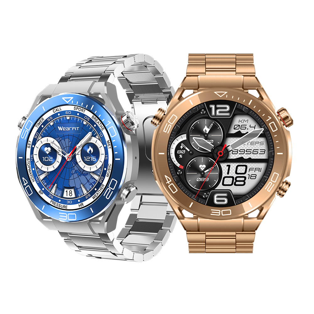 HW5 Ultimate---smartwatch 1.52 inch amoled fitness tracker sleep monitor Wearfit smart watch hw5 ultimate