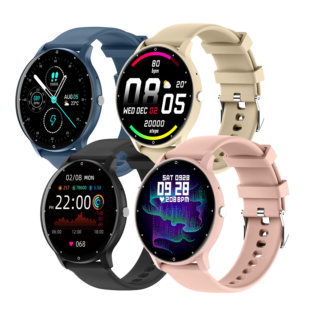 ZL02C Pro---ZL02C PRO  Plastic ABS  Shell 1.28 inch round TFT screen CPU (JL7012F6) 230 MAH AI voice assistant games 123 sports modes BT call phone smart watch 