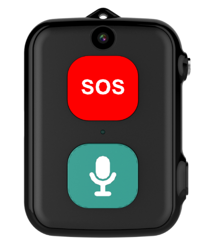 D2---Alzheimer's disease elderly Anti-Lost 4G GPS Tracker Voice Broadcast Time Temperature Fall Detection SOS Smart Wearable devices