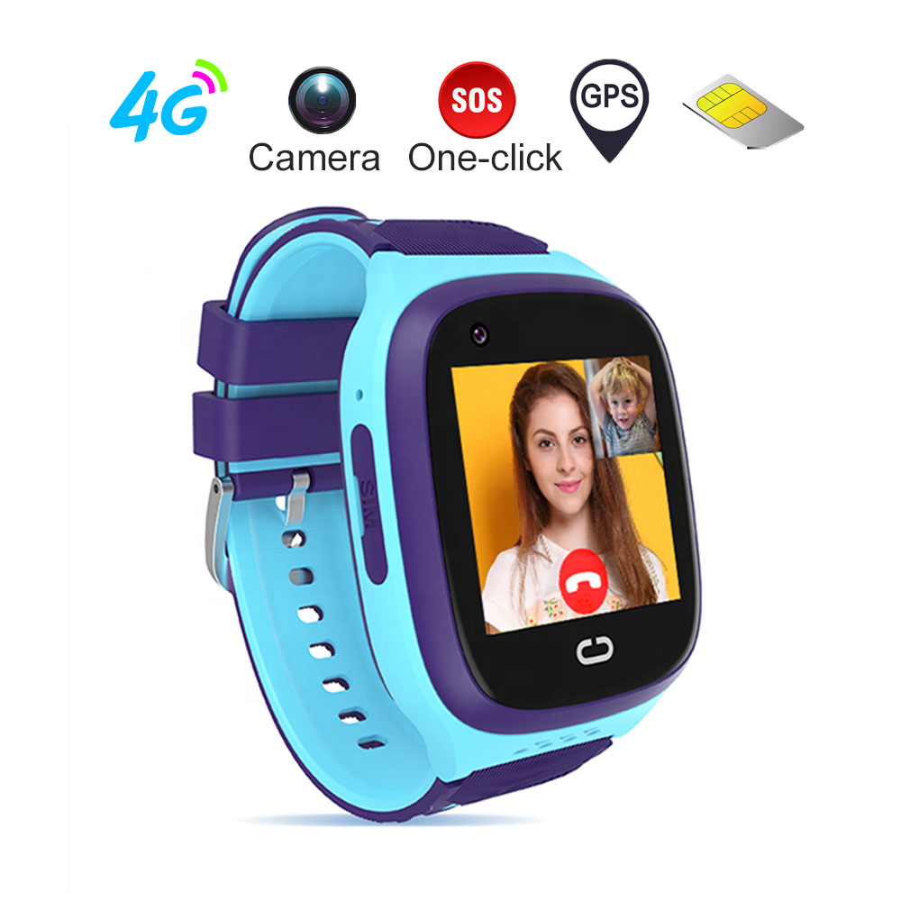 LT31---High quality Waterproof front HD camera 4G video chat gps children kids smart watch gps tracker watch