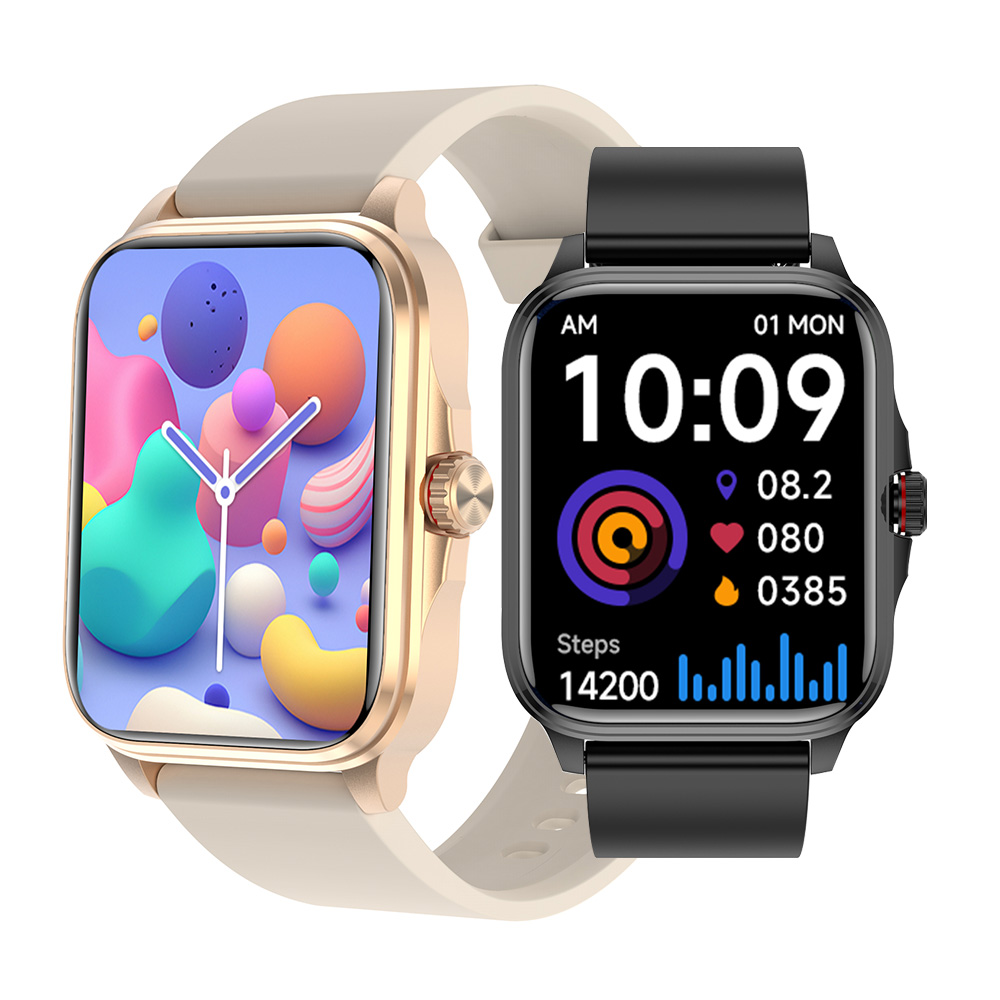 T90--- One click BT call mobile non-invasive Mett monitor relojes smart watch wrist watches smartwatch T90