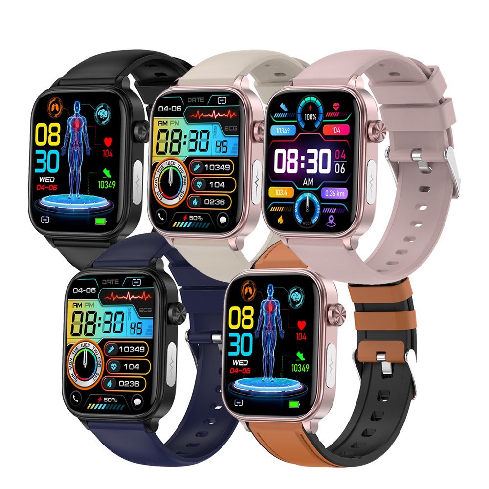 ET570 --- BT Call phone ECG Health sport smart watch
