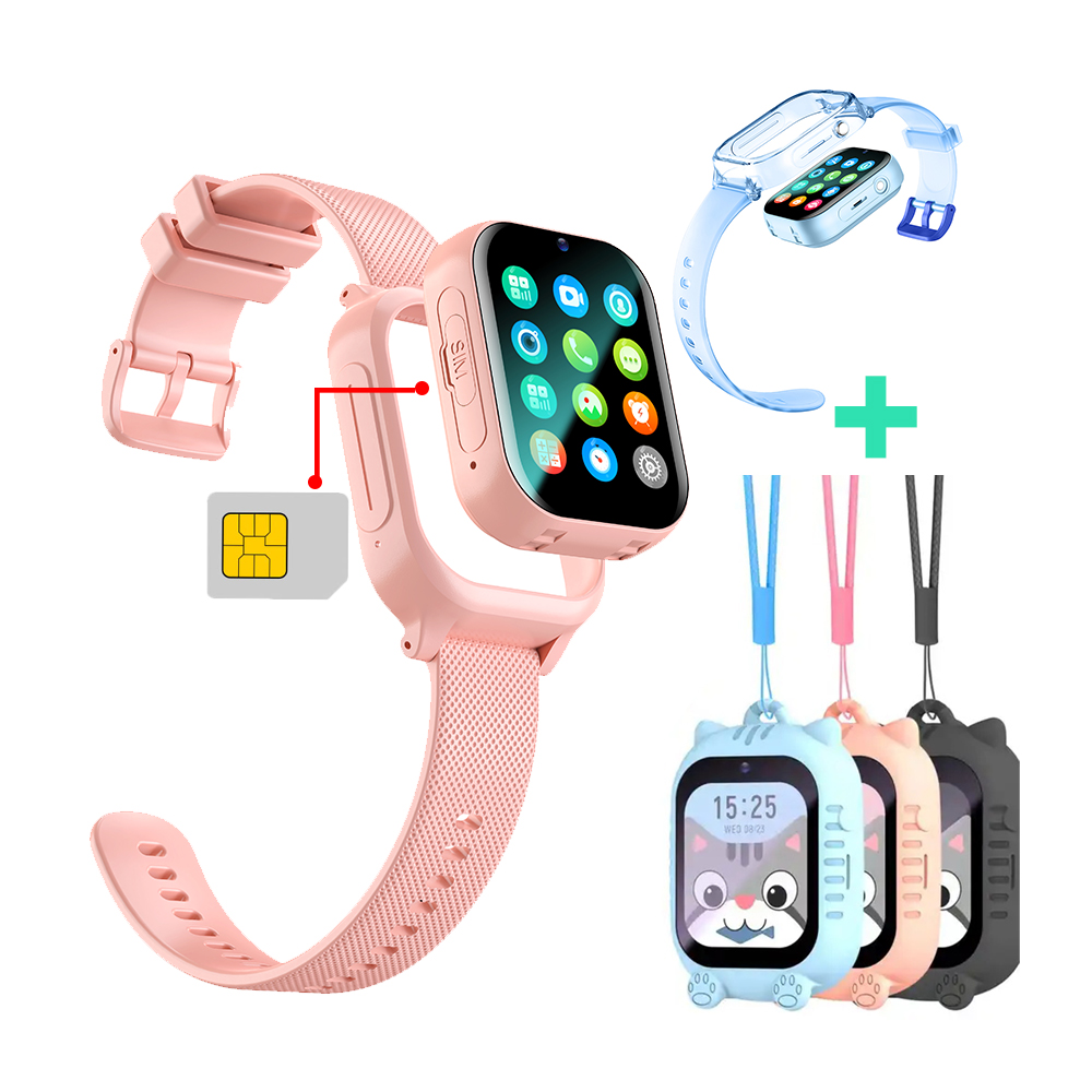 K26---Hanging Rope Cute design kid 4g sim smart watch
