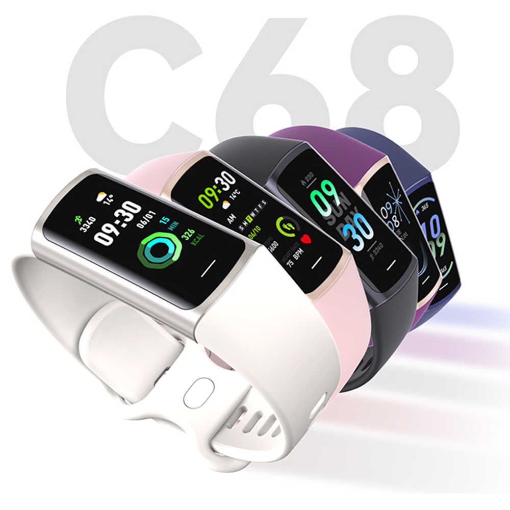 C68--- AMOLD sport sleep smart watch bracelet band